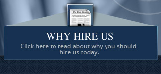 Click here to read about why you should hire us today.